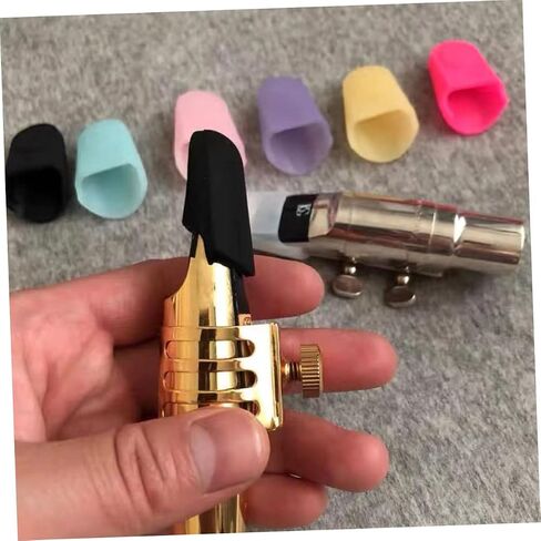 2pcs Saxophone Protective Covers Mouthpiece Cap Kit for Saxophone Professional Protectors for Sax Cork in Saudi Arabia