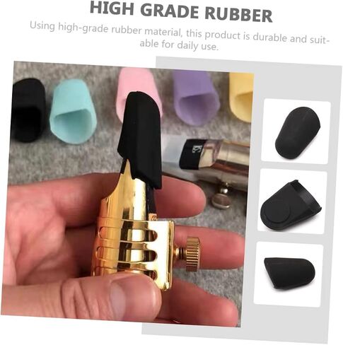 2pcs Saxophone Protective Covers Mouthpiece Cap Kit for Saxophone Professional Protectors for Sax Cork in Saudi Arabia