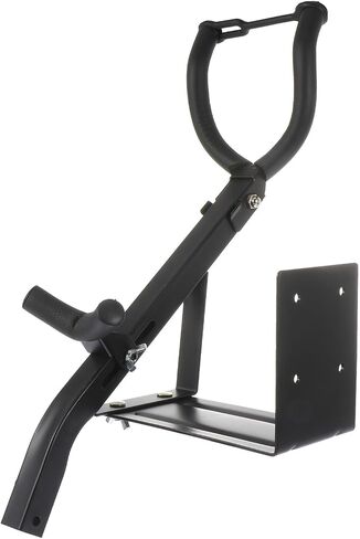 Saxophone Holder Wall Mount Bracket for Alto Tenor Sax Resistant Design Ergonomic Support for Home Storage Practical Saxophone Stand in Black in Saudi Arabia
