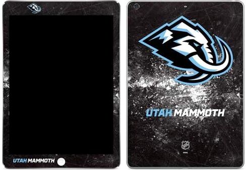غلاف جهاز لوحي من Skinit متوافق مع iPad Air - تصميم NHL Utah Mammoth Ice Frost المرخص رسميًا in Saudi Arabia