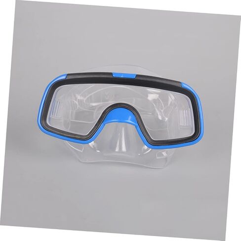Boy Girl Diving Glasses Set with Fins and Breathing Tube Underwater Snorkeling Mask for Boy Girl Comfortable and No Leak Design Blue in Saudi Arabia