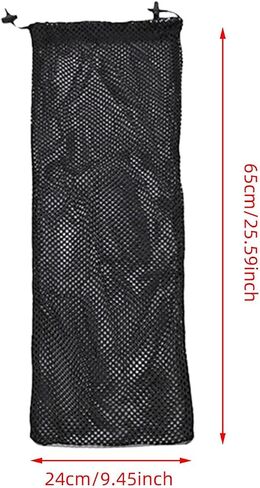 Colaxi Free Diving Fins Drawstring Bag Pouch Snorkeling Flippers Carrier Mesh Gear Carry Bag for Snorkeling Beach Freediving Surfing in Saudi Arabia