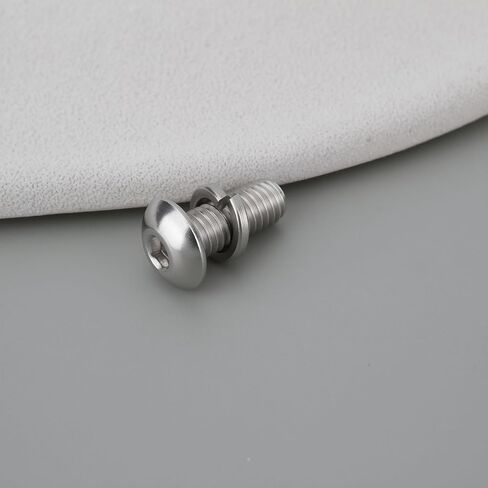 ECSiNG 8 قطع مسامير تثبيت M5x12mm مع 8 غسالات زنبركية 4GE01 304 من الفولاذ المقاوم للصدأ متوافق مع Tom-Tom 40 42 400 410 420 450 500 550 in Saudi Arabia
