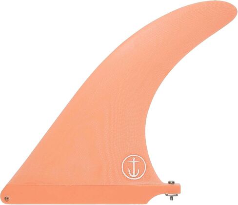 Captain Fin Raked Longboard Fin - Salmon in Saudi Arabia