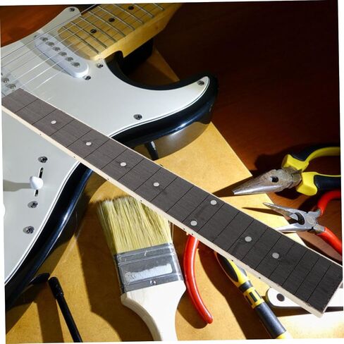 VICASKY Wood Guitar Replacement Dark Brown Fretboard for Acoustic Guitars Playability and Control Easy to Install in Saudi Arabia