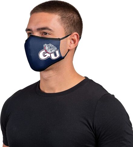 FOCO Gonzaga Bulldogs NCAA Face 3 Pack Face Cover in Saudi Arabia