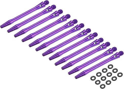 PATIKIL Aluminum Dart Shafts, 2BA Dart Stems Replacement Accessories with Rubber Rings for Steel Tip in Saudi Arabia