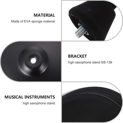 Flute Clarinet Stand Wind Instrument Rack Sturdy Solid Stable Holder for Home Use Suitable for Beginners and Students in Saudi Arabia