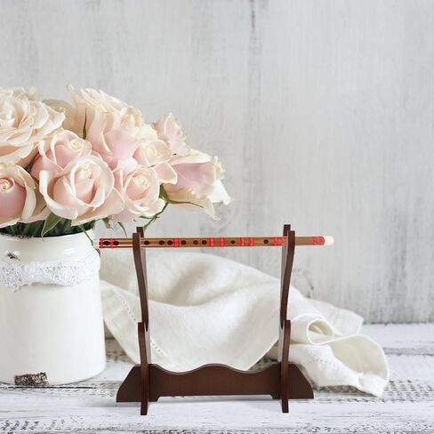 حامل فلوت لسطح المكتب رف عرض لأرفف المزامير، تصميم أنيق وبسيط، حامل أدوات الرياح، منظم للمنزل وهواة جمع الموسيقى in Kuwait