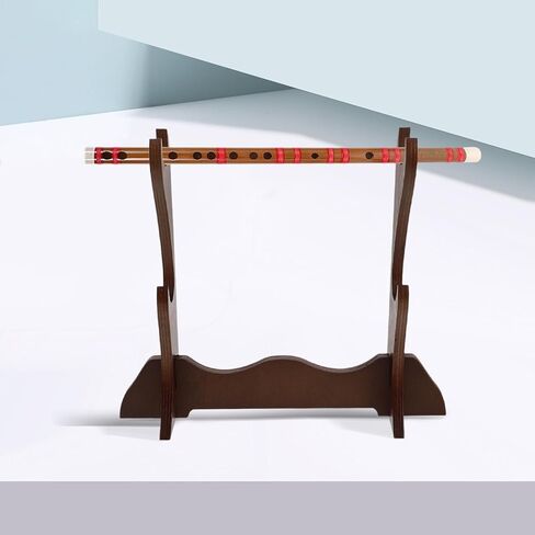 حامل فلوت لسطح المكتب رف عرض لأرفف المزامير، تصميم أنيق وبسيط، حامل أدوات الرياح، منظم للمنزل وهواة جمع الموسيقى in Kuwait