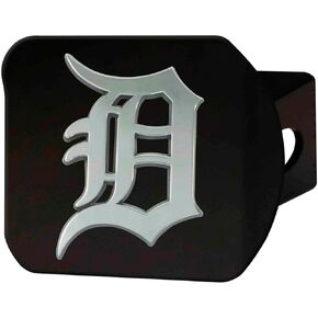 FANMATS 26579 MLB - Detroit Tigers Hitch Cover - Black in Saudi Arabia