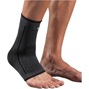 دعامة دعم الكاحل لكرة القدم لكرة السلة، دعامة للكاحل ضاغطة من النايلون، حزام للكاحل (دعم برتقالي للكاحل، مقاس L) in Kuwait