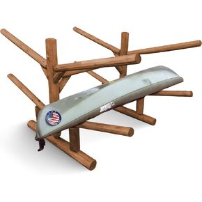 رفوف زورق Log Kayak ذات 4 أماكن، تخزين ألواح التزلج على الماء قائمة بذاتها، رف تخزين عالي التحمل، حامل لوح ركوب الأمواج، مجاذيف الزورق أو رفوف تخزين SUP، ألواح SUP in Kuwait