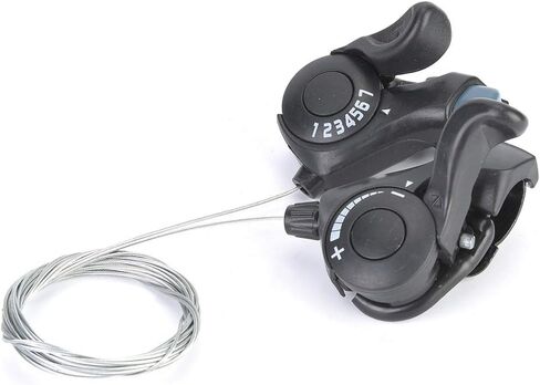 محول تروس الإبهام TX30 من ejoyous، دراجات جبلية خارجية TX-30 مبدلات تروس الإبهام، رافعة تحويل السرعة 3X7 ومجموعة للدراجات الجبلية ودراجات المدينة ودراجات الطرق وأجزاء الدراجات in Saudi Arabia