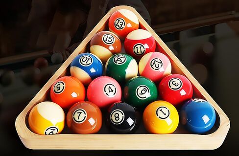 Premium Billiard Balls Set, 2-1/4" Regulation Size Pool Table Balls, Polyester Material American Billiards, One Box Contains 16 Ball in Saudi Arabia