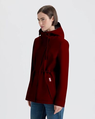 HUNTER Women's Abbey Short Rubberized RAIN Jacket in Saudi Arabia