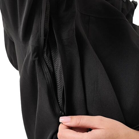 سترة المطر النسائية مقاومة للماء وخفيفة الوزن وسترة المطر النسائية مع غطاء محرك السيارة لركوب الدراجات والمشي لمسافات طويلة in Kuwait