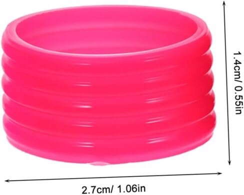 BESPORTBLE 16Pcs Reusable Nonslip Racket Grip Rings Durable Overgrip Protectors for Tennis Badminton and Squash Rackets Sweat Absorbing Non Skid Handle Fixing in Saudi Arabia