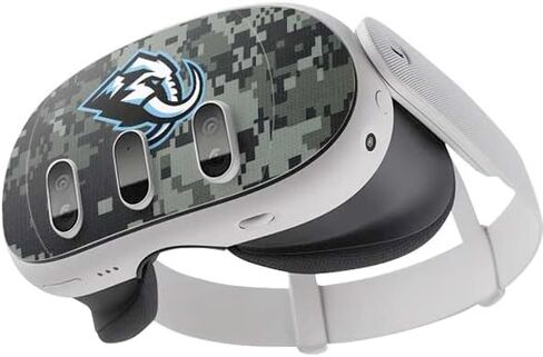 Skinit Decal Gaming Skin Compatible with Meta Quest 3 - Officially Licensed NHL Utah Mammoth Ice Frost Design in Saudi Arabia