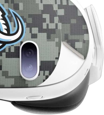 Skinit Decal Gaming Skin Compatible with Meta Quest 3 - Officially Licensed NHL Utah Mammoth Ice Frost Design in Saudi Arabia