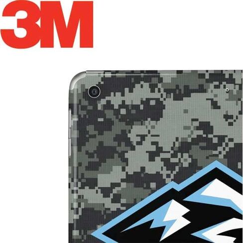 غلاف تابلت Skinit ملصق متوافق مع iPad 9.7in (2018) - تصميم أزرق مرخص رسميًا من NHL Utah Mammoth in Saudi Arabia