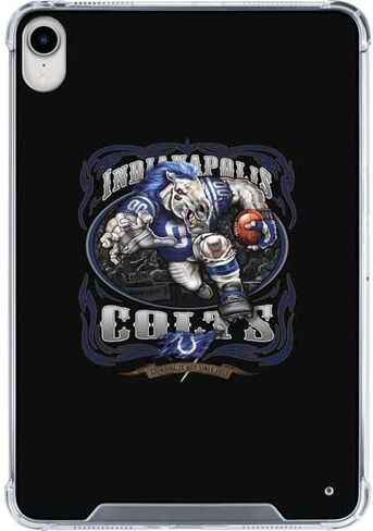 Skinit Clear Tablet Case Compatible with iPad 11th Gen (2025) - Officially Licensed NFL Indianapolis Colts Black & White Design in Saudi Arabia