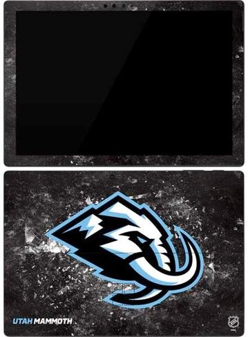 Skinit Decal Tablet Skin Compatible with Surface Pro 7 - Officially Licensed NHL Utah Mammoth Logo Pattern Design in Saudi Arabia