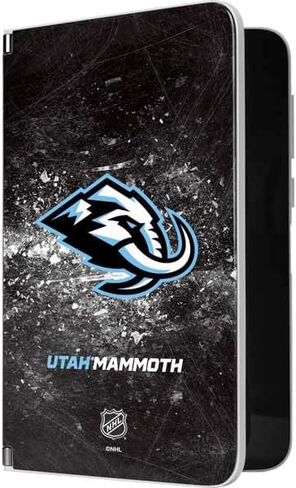 غلاف Skinit للكمبيوتر اللوحي متوافق مع Surface Duo - تصميم نمط شعار NHL Utah Mammoth المرخص رسميًا in Saudi Arabia