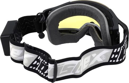 Castle X Coil Heated Snow Goggles - Anti-Fog Goggle for Ski, Snowboard, Snowmobile, White/Gray in Saudi Arabia