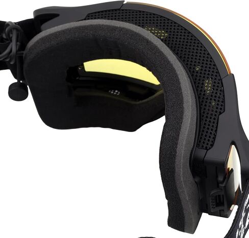 Castle X Coil Heated Snow Goggles - Anti-Fog Goggle for Ski, Snowboard, Snowmobile, White/Gray in Saudi Arabia