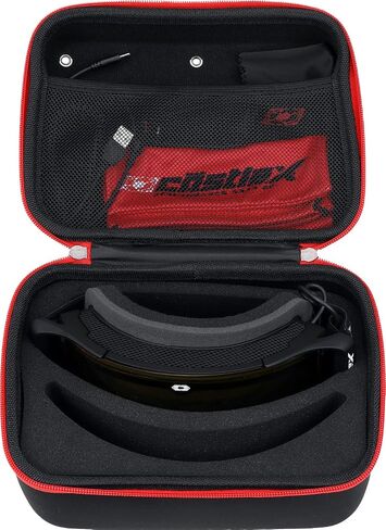 Castle X Coil Heated Snow Goggles - Anti-Fog Goggle for Ski, Snowboard, Snowmobile, White/Gray in Saudi Arabia