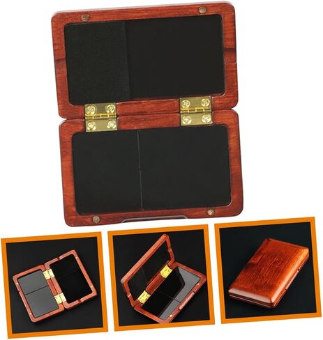 Wooden Oboe Reed Box Lid Small Saxophone Reed Storage Container for Home and Travel in Saudi Arabia