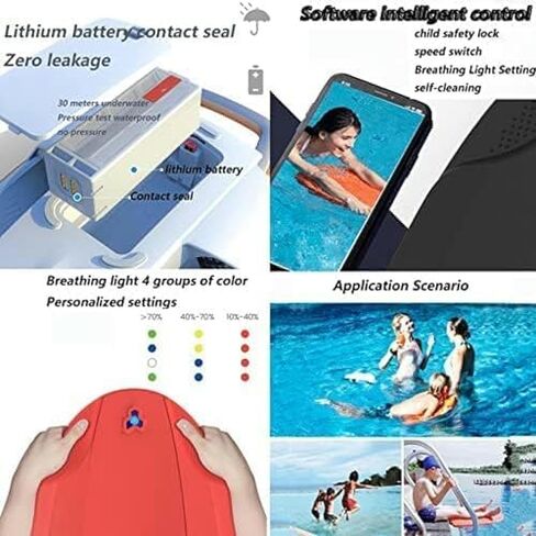 Adult Electric Surfboard - Underwater Booster Kickboard for Swimming, Surfing & Shallow Dives - High-Speed Water Fun & Easy Maneuverability in Saudi Arabia