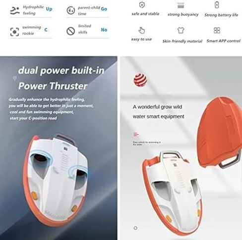Adult Electric Surfboard - Underwater Booster Kickboard for Swimming, Surfing & Shallow Dives - High-Speed Water Fun & Easy Maneuverability in Saudi Arabia