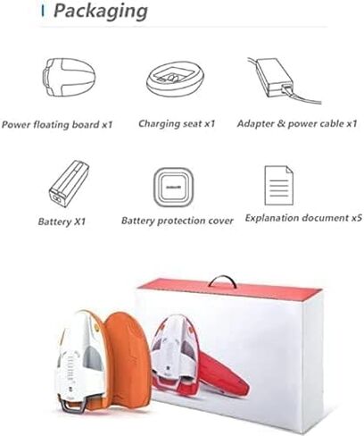Adult Electric Surfboard - Underwater Booster Kickboard for Swimming, Surfing & Shallow Dives - High-Speed Water Fun & Easy Maneuverability in Saudi Arabia