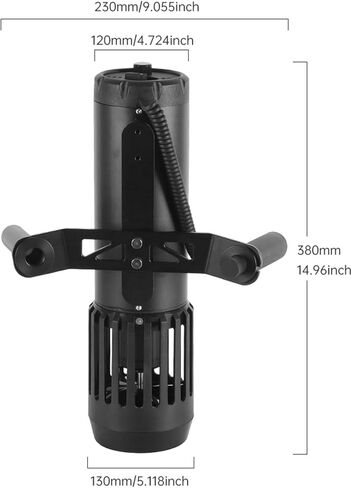 Underwater Scooter, Brushless Motor Diving Propeller Thruster with 4400mAh Battery, Lightweight Aluminum Alloy Design for Surfboard Paddleboard Snorkeling Diving Gear in Saudi Arabia