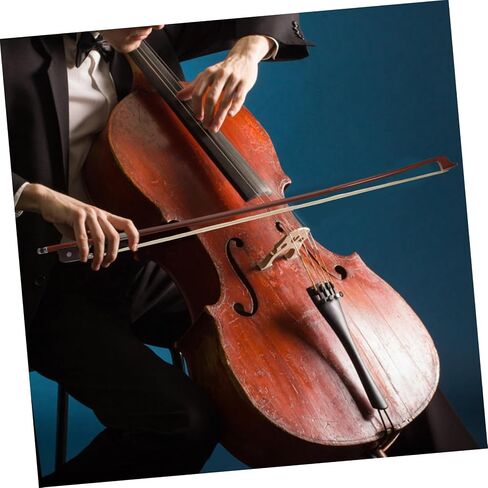 SUPVOX Brazilian Cello Bow for Beginners Durable Practice Bow with Horsehair Sturdy Straight Design for All Skill Levels Backup Cello Accessory in Saudi Arabia