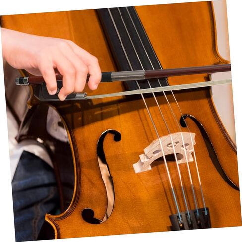 SUPVOX Brazilian Cello Bow for Beginners Durable Practice Bow with Horsehair Sturdy Straight Design for All Skill Levels Backup Cello Accessory in Saudi Arabia