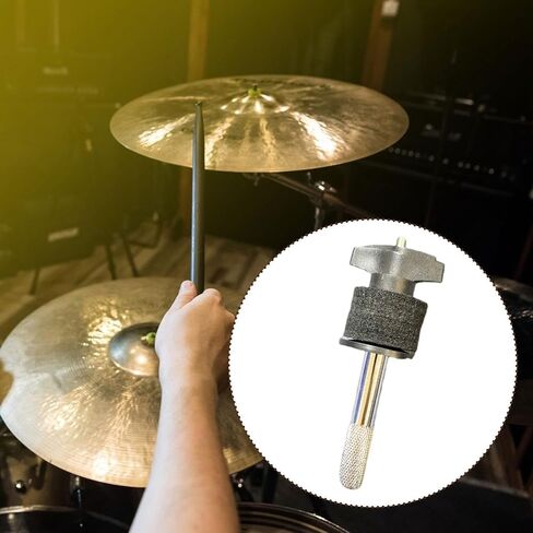 Cymbal Stacker Percussion Instrument Accessories Easy to Install Sturdy Practical Replacement Attachment for Beginners Bands- Length 12cm in Saudi Arabia