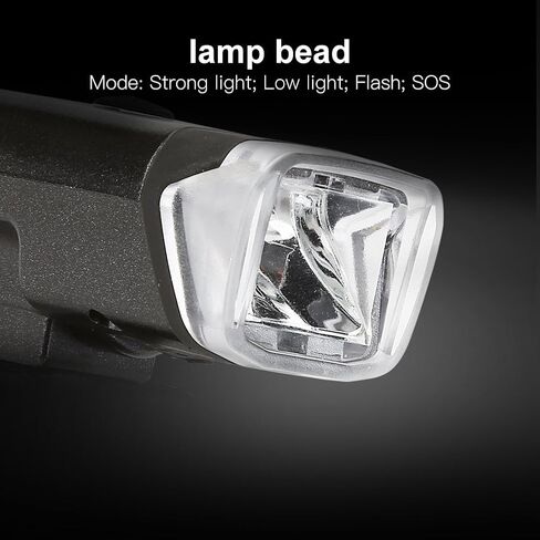 EVTSCAN Bike Headlight Waterproof Bike LED Bright Front Lamp USB Rechargeable Bicycle Head Light in Saudi Arabia