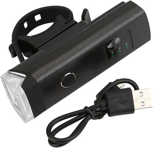 EVTSCAN Bike Headlight Waterproof Bike LED Bright Front Lamp USB Rechargeable Bicycle Head Light in Saudi Arabia