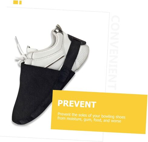 Adjustable Bowling Shoe Covers Slider Reusable Dirt-Resistant Overshoes for Bowling Sports Protective Shoe Bottom Guards for Men and Women Compact and Easy to Carry in Saudi Arabia