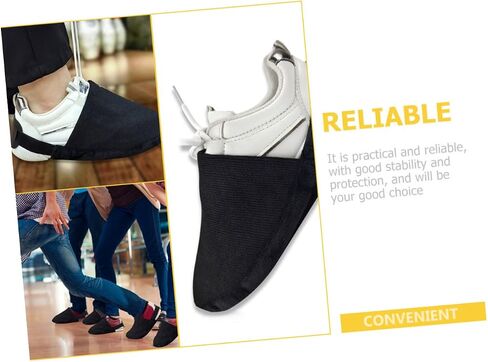 Elastic Bowling Shoe Protectors with Non-Slip Half Covers Lightweight Overshoes for Men and Women Moisture and Dirt Resistant Bowling Shoe Mats Reusable Slip-Resistant Slider in Saudi Arabia