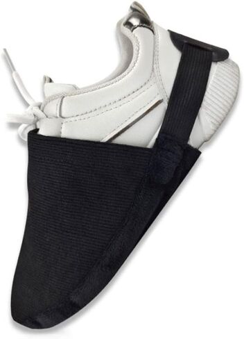 Elastic Bowling Shoe Protectors with Non-Slip Half Covers Lightweight Overshoes for Men and Women Moisture and Dirt Resistant Bowling Shoe Mats Reusable Slip-Resistant Slider in Saudi Arabia