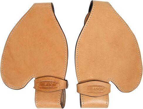 HILASON Replacement Youth Fenders Short Western Saddle Light Tan | Leather Fender Saddles Fender| for Horse in Saudi Arabia
