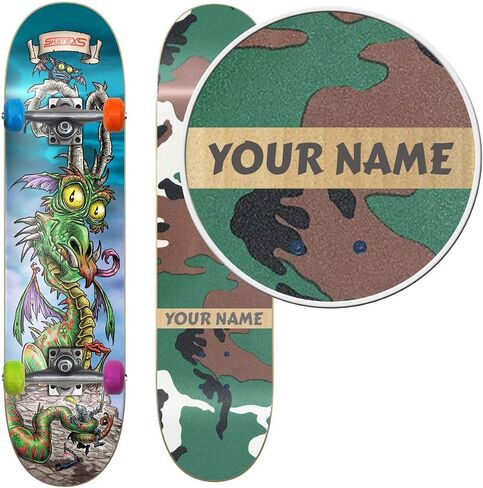 Personalized SkateXS Beginner Dragon Street Skateboard in Saudi Arabia
