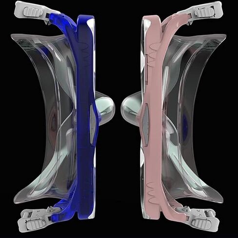 Diving Masks Diving Snorkel Unisex Swimming High-Definition Lenses Diving Equipment Silicone Integrated Swimming in Saudi Arabia
