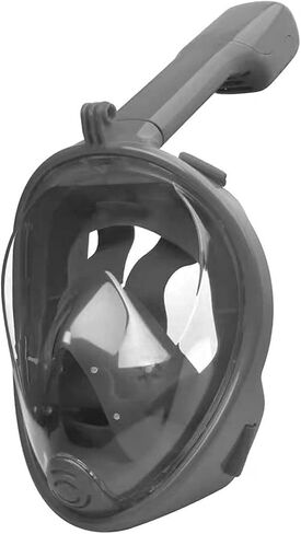 Snorkel Mask Seaside Silicone Diving Mask Anti-Fog Detachable Diving Snorkeling Full Face Mask Anti-Fog Full Face Diving Equipment 6 Colors(Green,LXL) in Saudi Arabia