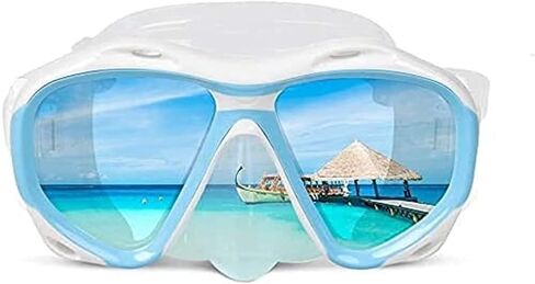 Diving Mask Snorkelling Mask Professional Diving Masks Watersports Snorkel Equipment Underwater Adults Or Kids Swimming in Saudi Arabia