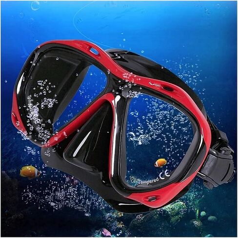 Diving Mask Snorkelling Mask Professional Diving Masks Watersports Snorkel Equipment Underwater Adults Or Kids Swimming in Saudi Arabia